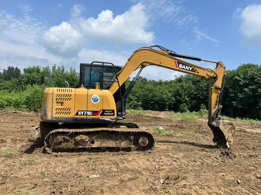 Used Sany SY75C Excavator 2019 Model