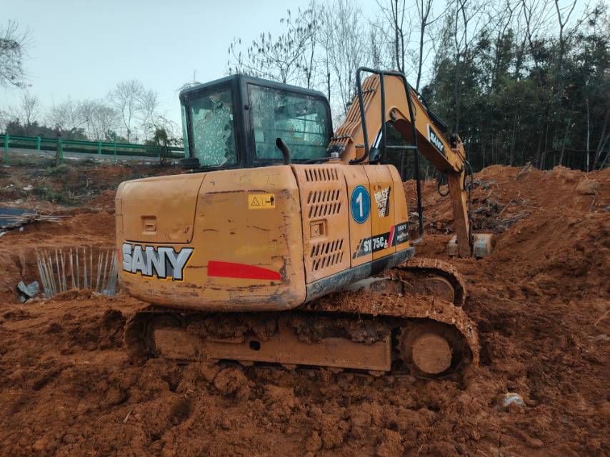 Used Sany SY75C Excavator 2019 Model / 2
