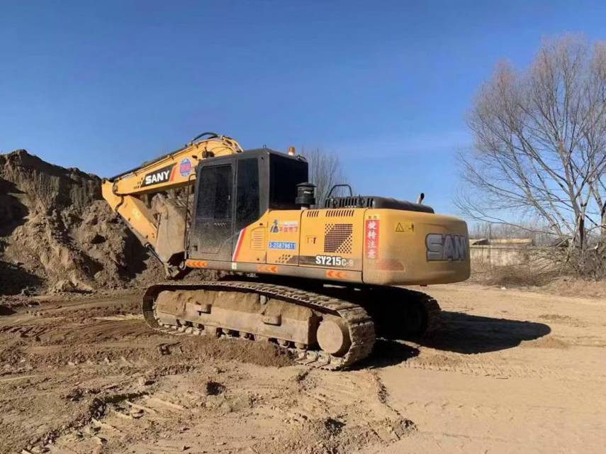 Used Sany SY215C Excavator 2019 Model / 2