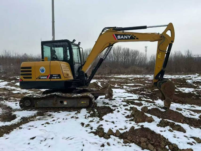 Used Sany SY55C Pro Excavator 2019 Model / 3