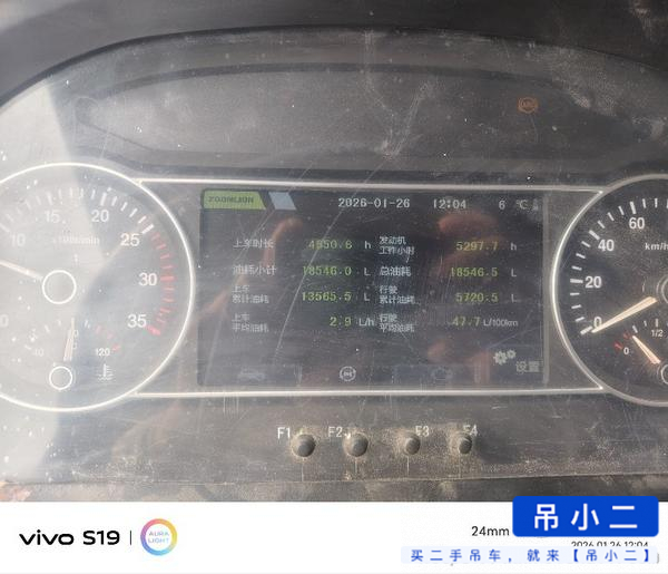 Buy Zoomlion ZTC252E-1 Used Crane / 8