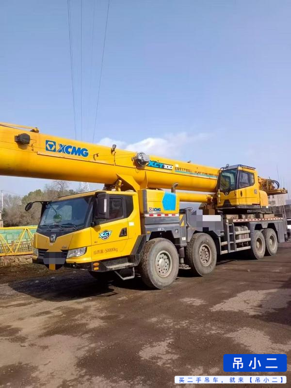 Used XCMG XCT80L5 Crane 2019 Model / 3