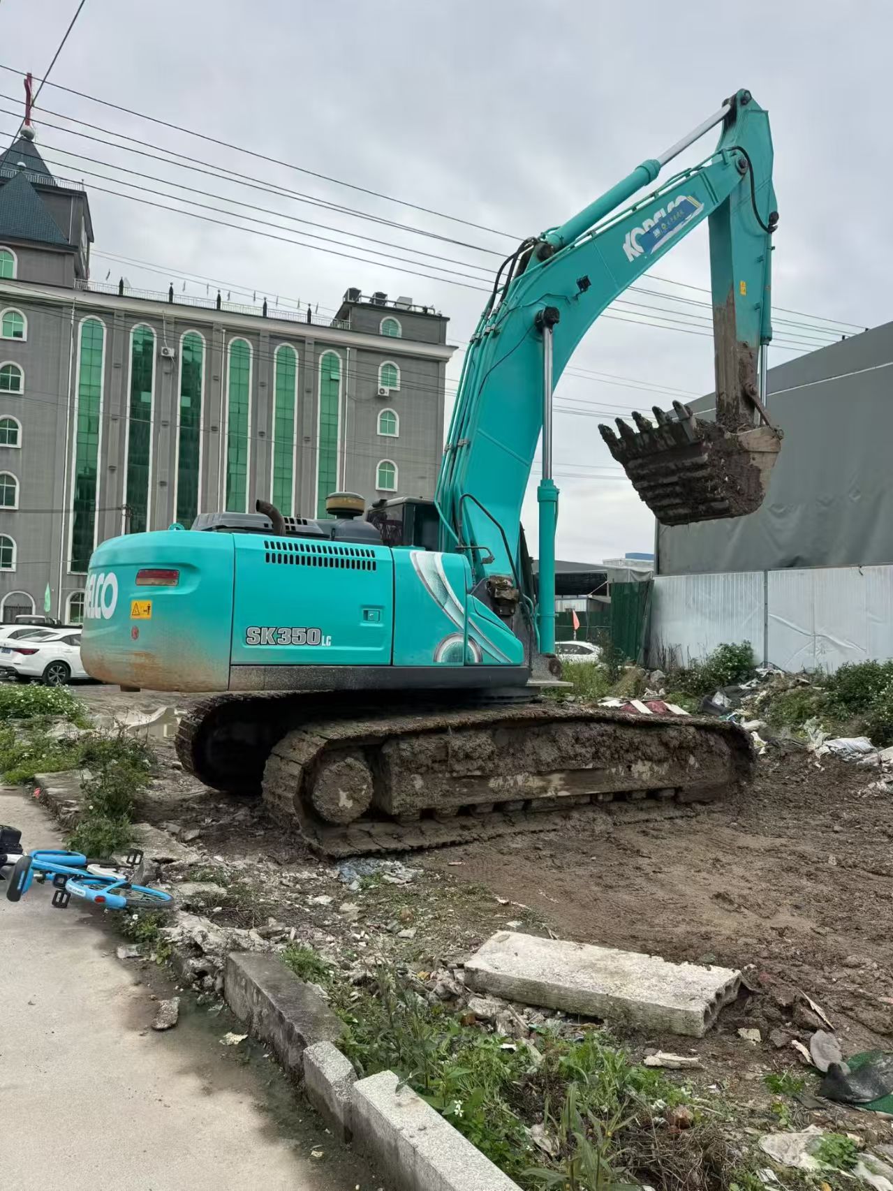 Buy Kobelco SK350LC-10 Used Excavator / 4