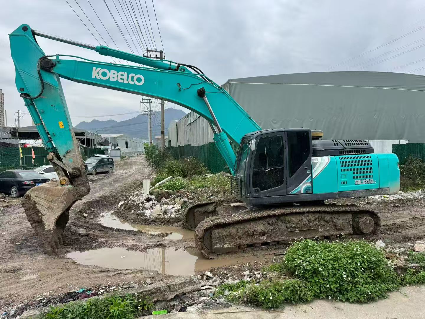 Buy Kobelco SK350LC-10 Used Excavator / 5