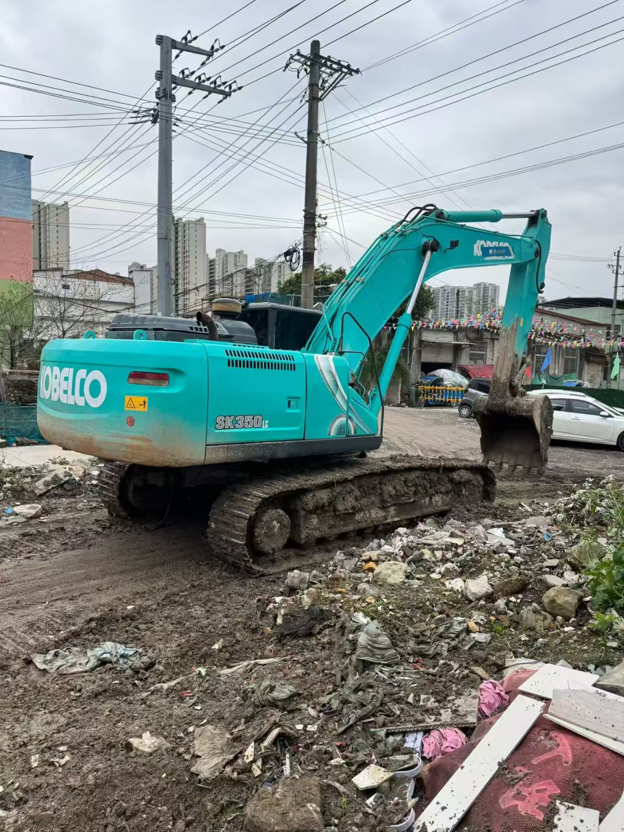 Buy Kobelco SK350LC-10 Used Excavator / 7