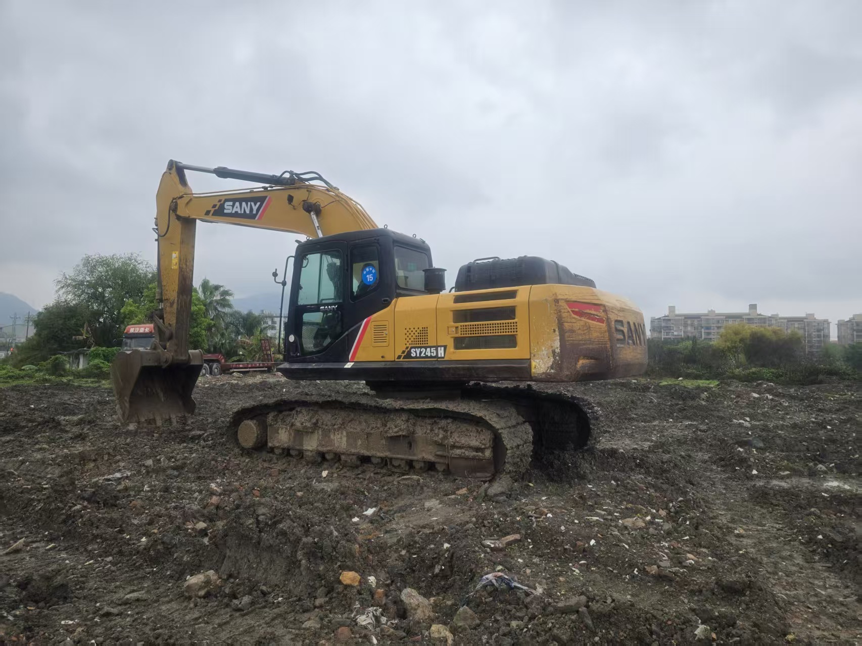 Buy Sany SY245H Used Excavator / 6