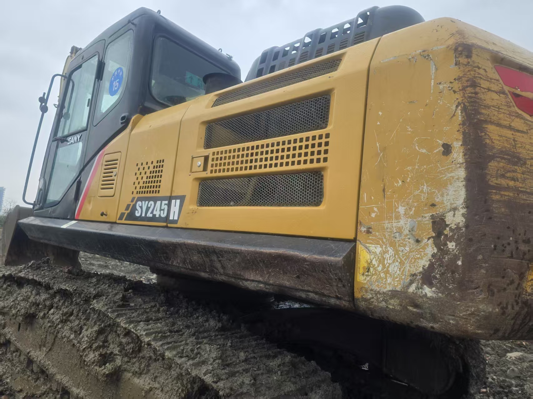 Buy Sany SY245H Used Excavator / 7