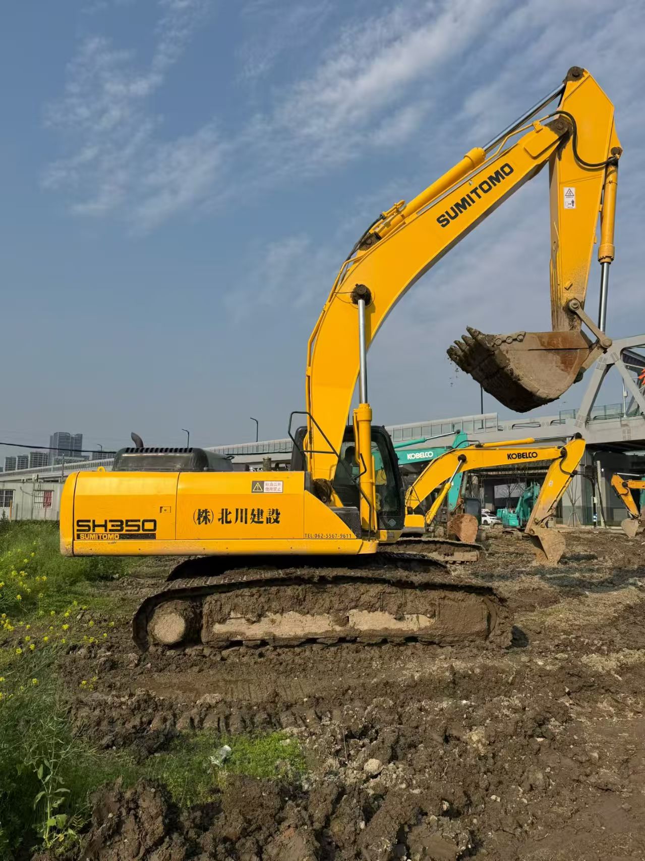 Buy Sumitomo SH350-5 Used Excavator / 9
