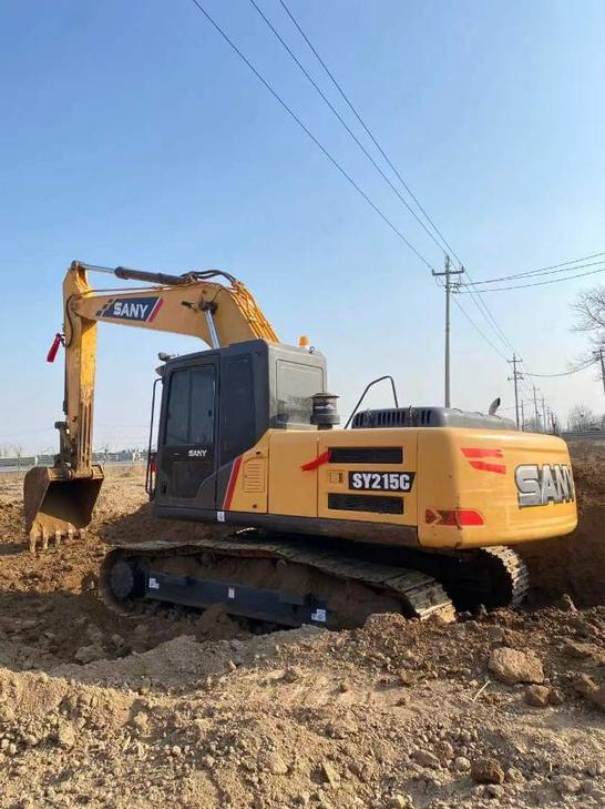 Buy Sany SY215C Used Excavator / 1