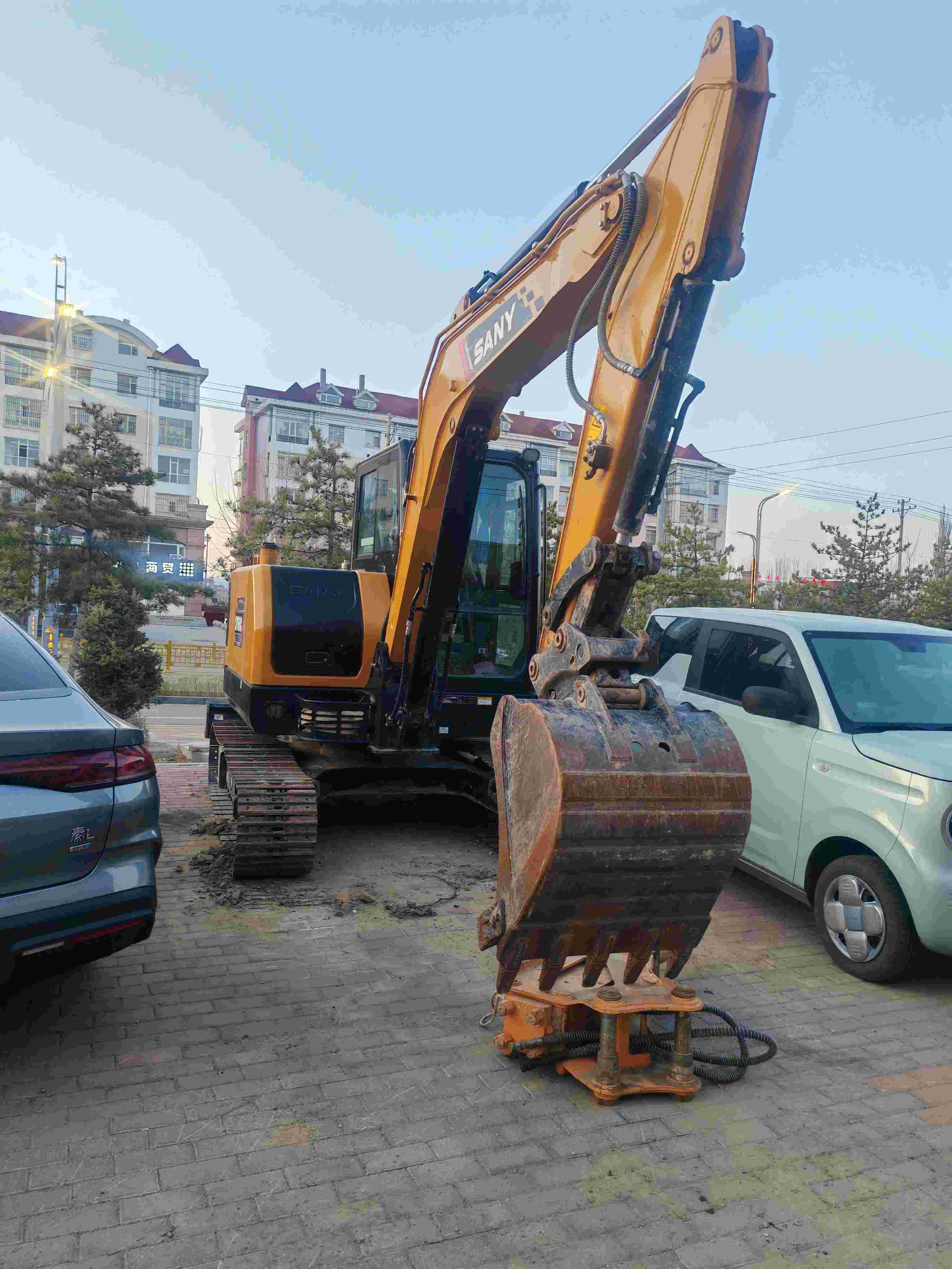 Buy Sany 55C-9 Used Excavator / 2