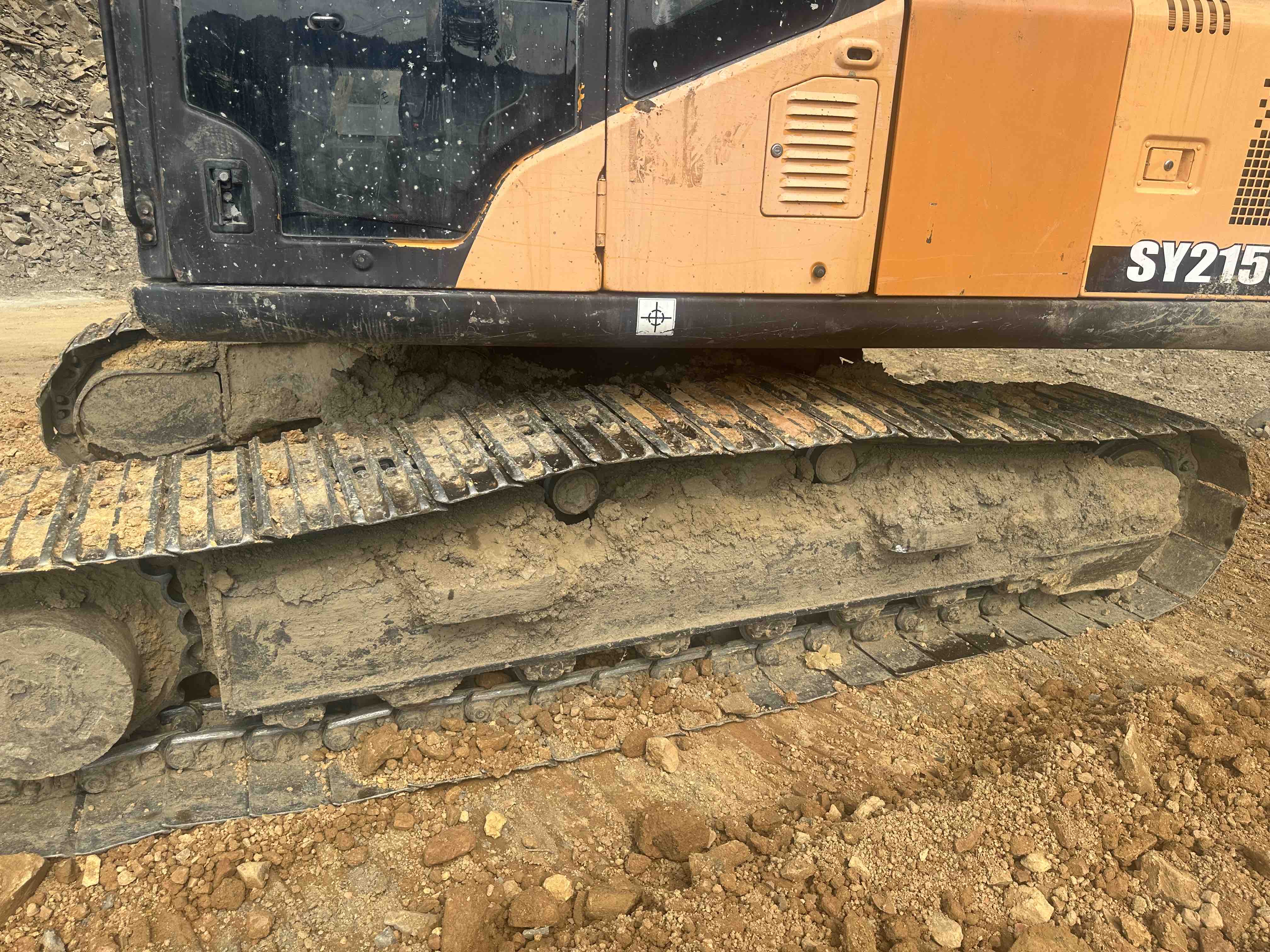 Buy Sany 215C-9 Used Excavator / 8