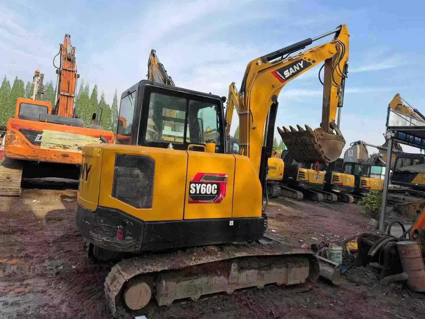 Buy Sany 60C-9 Used Excavator / 3