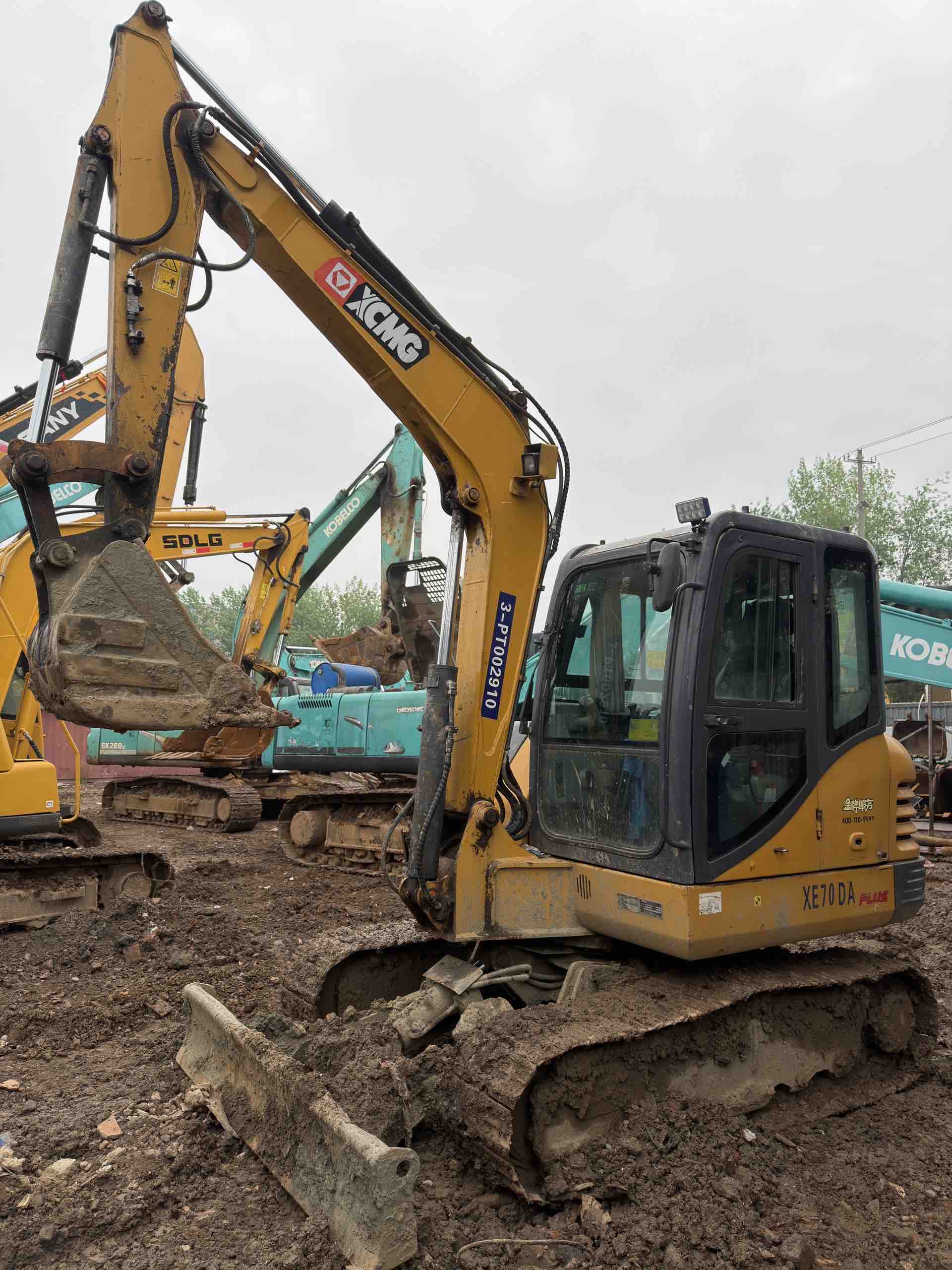 Buy XCMG XE55DA Used Excavator / 3