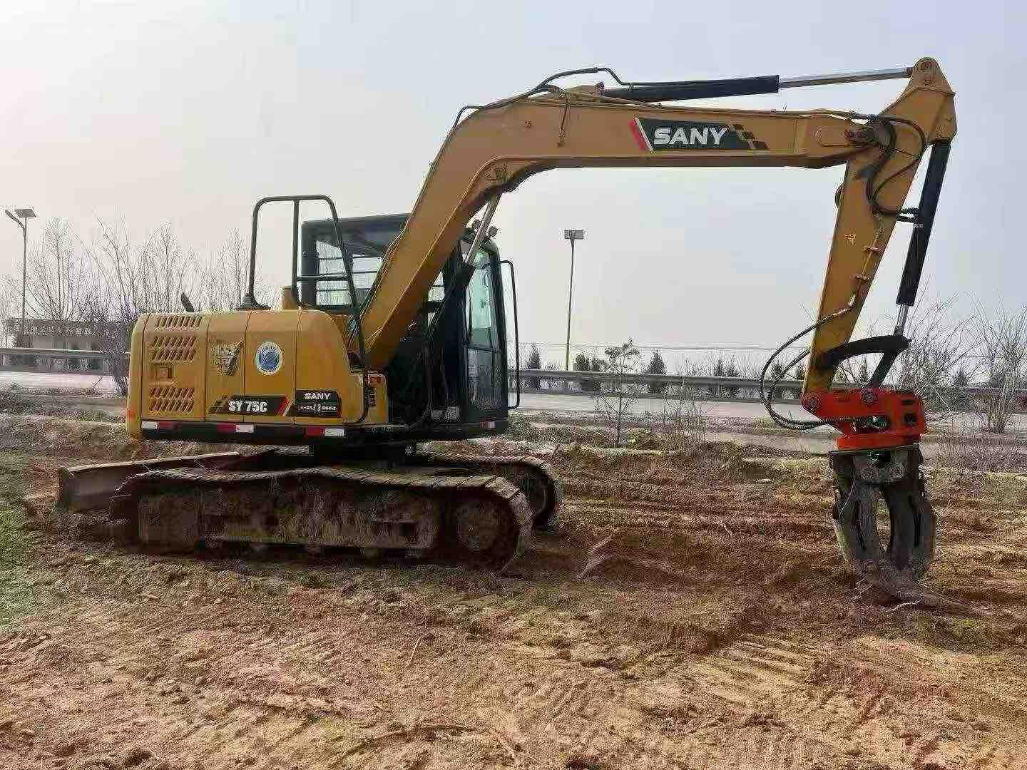 Buy Sany 75C-9 Used Excavator / 4