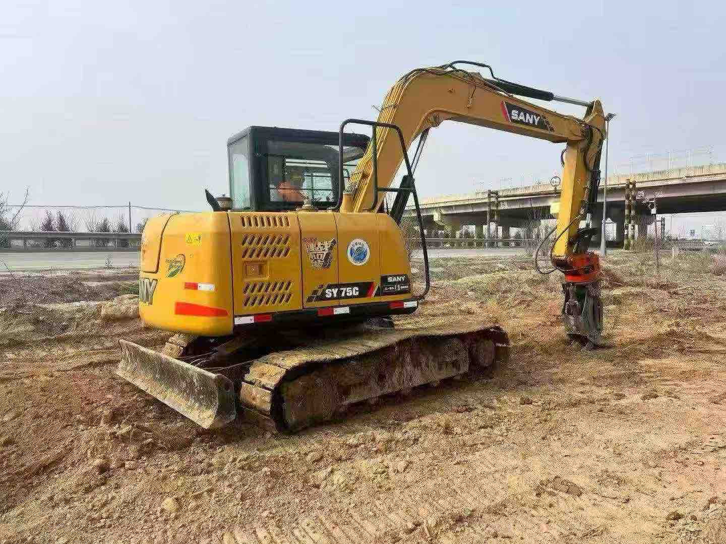 Buy Sany 75C-9 Used Excavator / 3