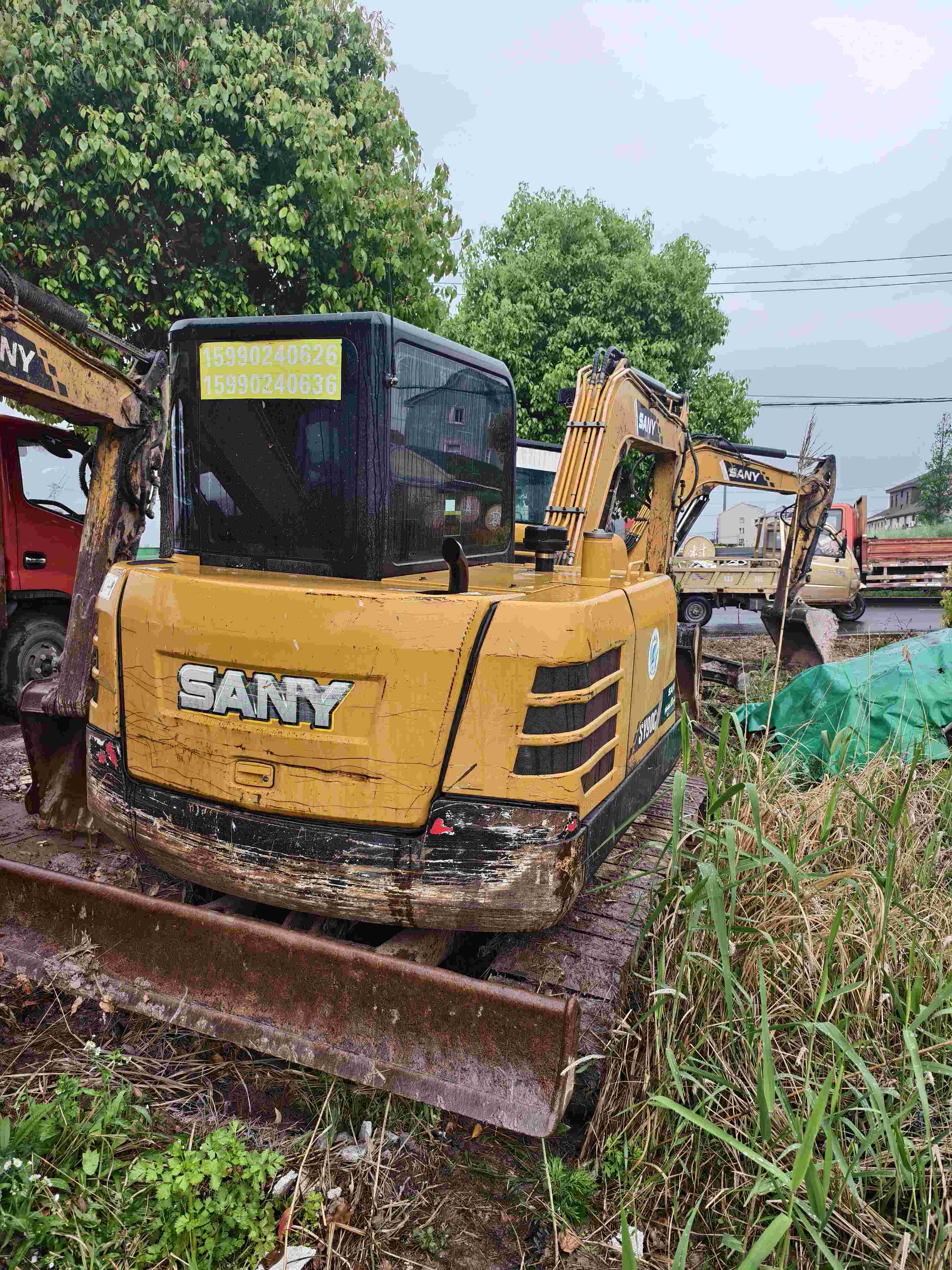 Buy Sany 55C-9 Used Excavator / 3