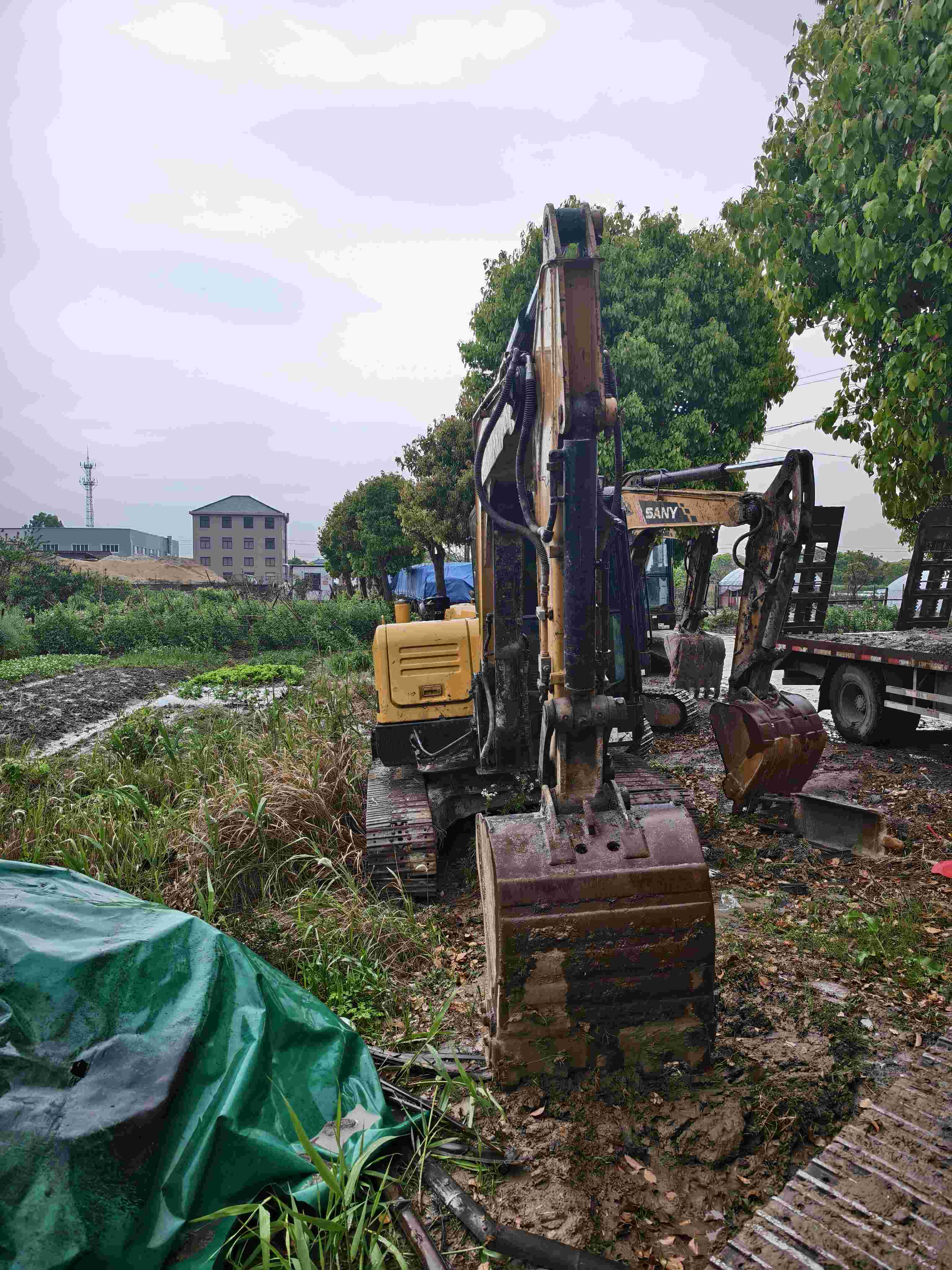 Buy Sany 55C-9 Used Excavator / 7