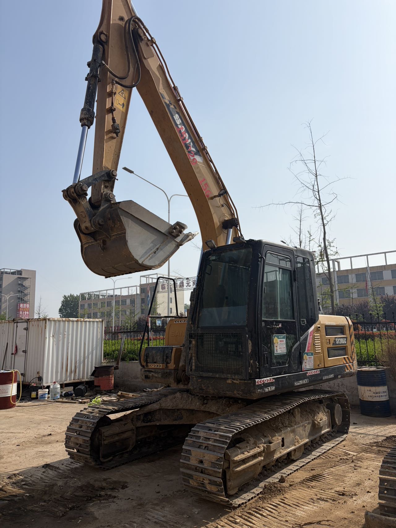 Buy Sany C135-10 Used Excavator / 3