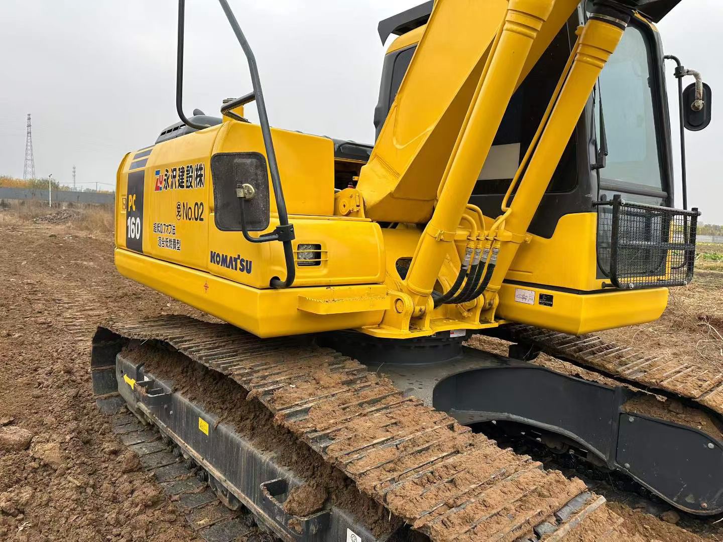 Buy Komatsu PC160-7 Used Excavator / 6