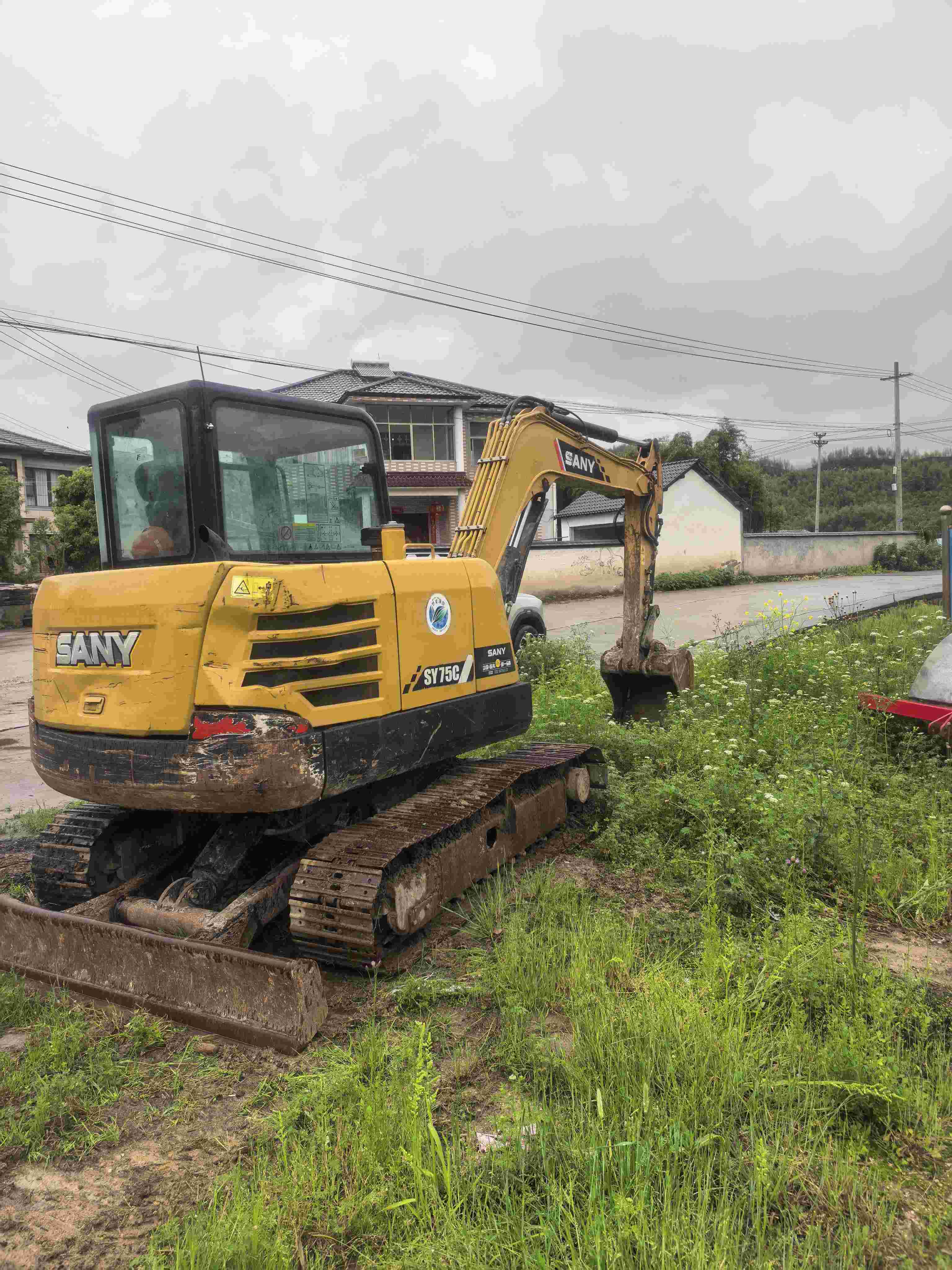 Buy Sany 55C-9 Used Excavator / 3