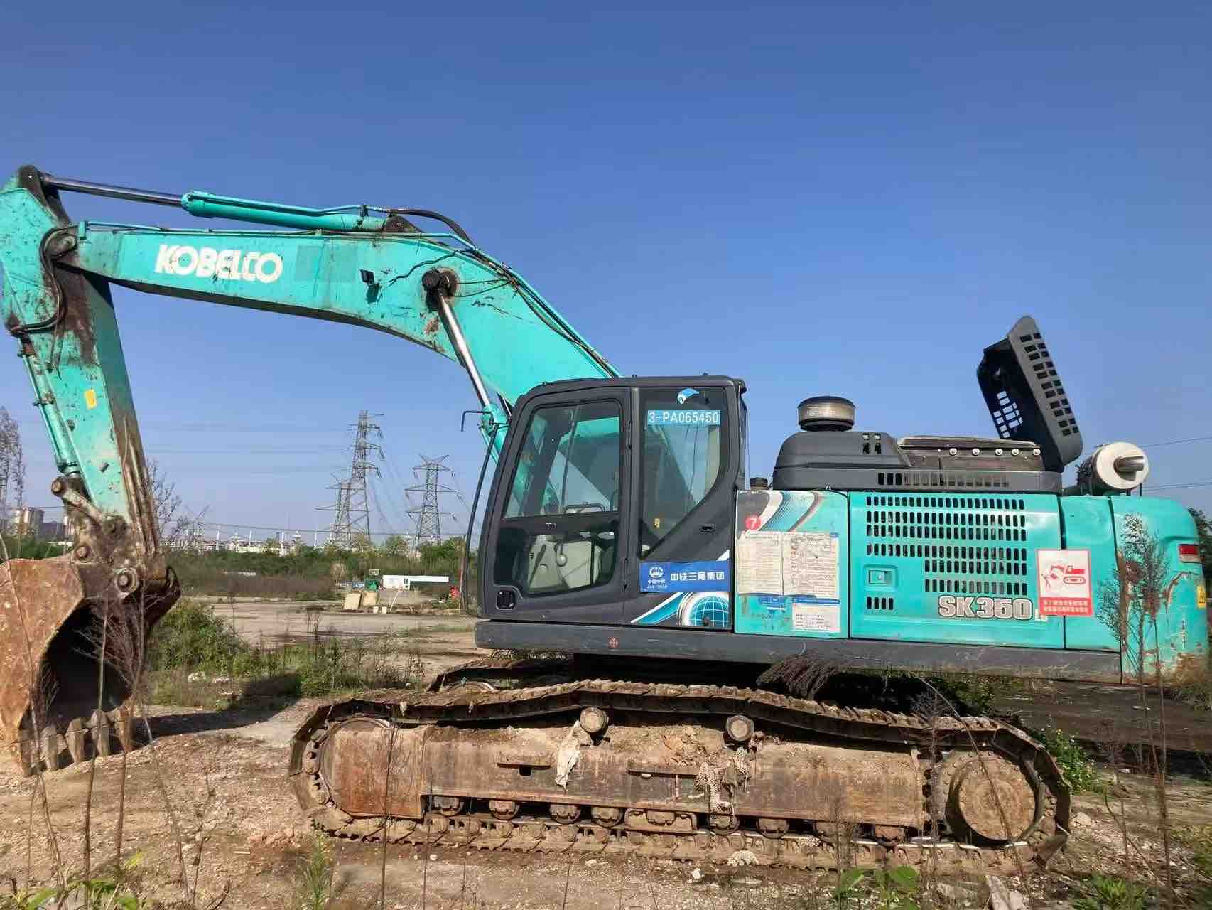 Buy Kobelco 350LC-8 Used Excavator / 4