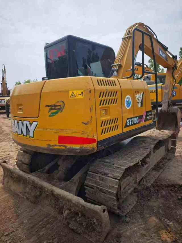 Buy Sany SY75C Pro Used Excavator / 4