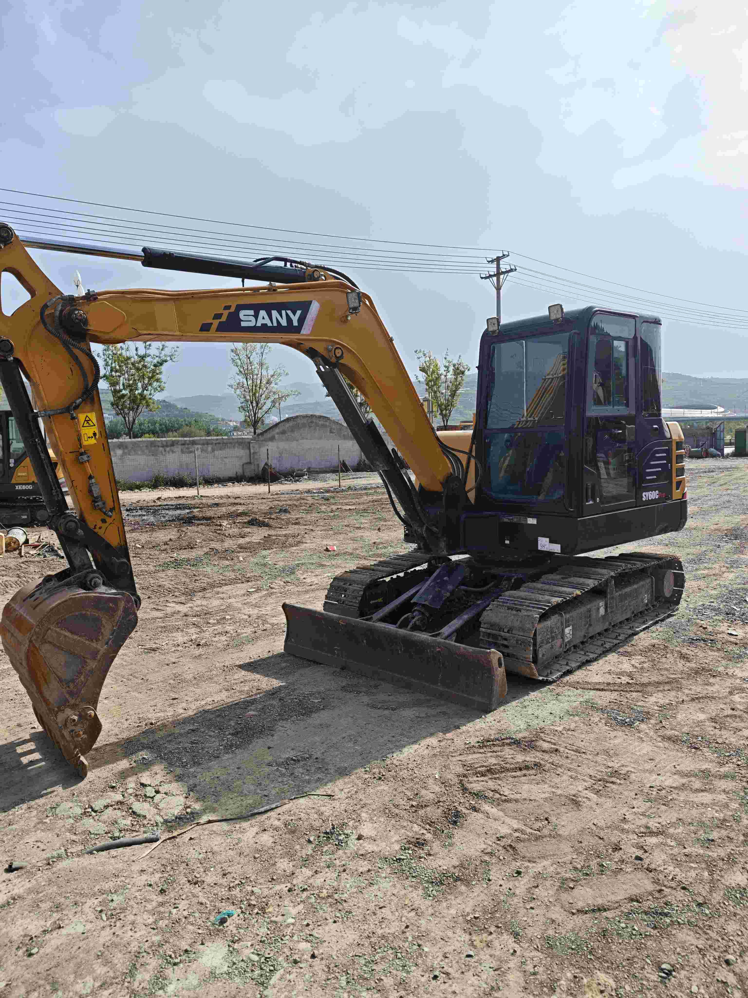 Buy Sany 60C-9 Used Excavator / 4