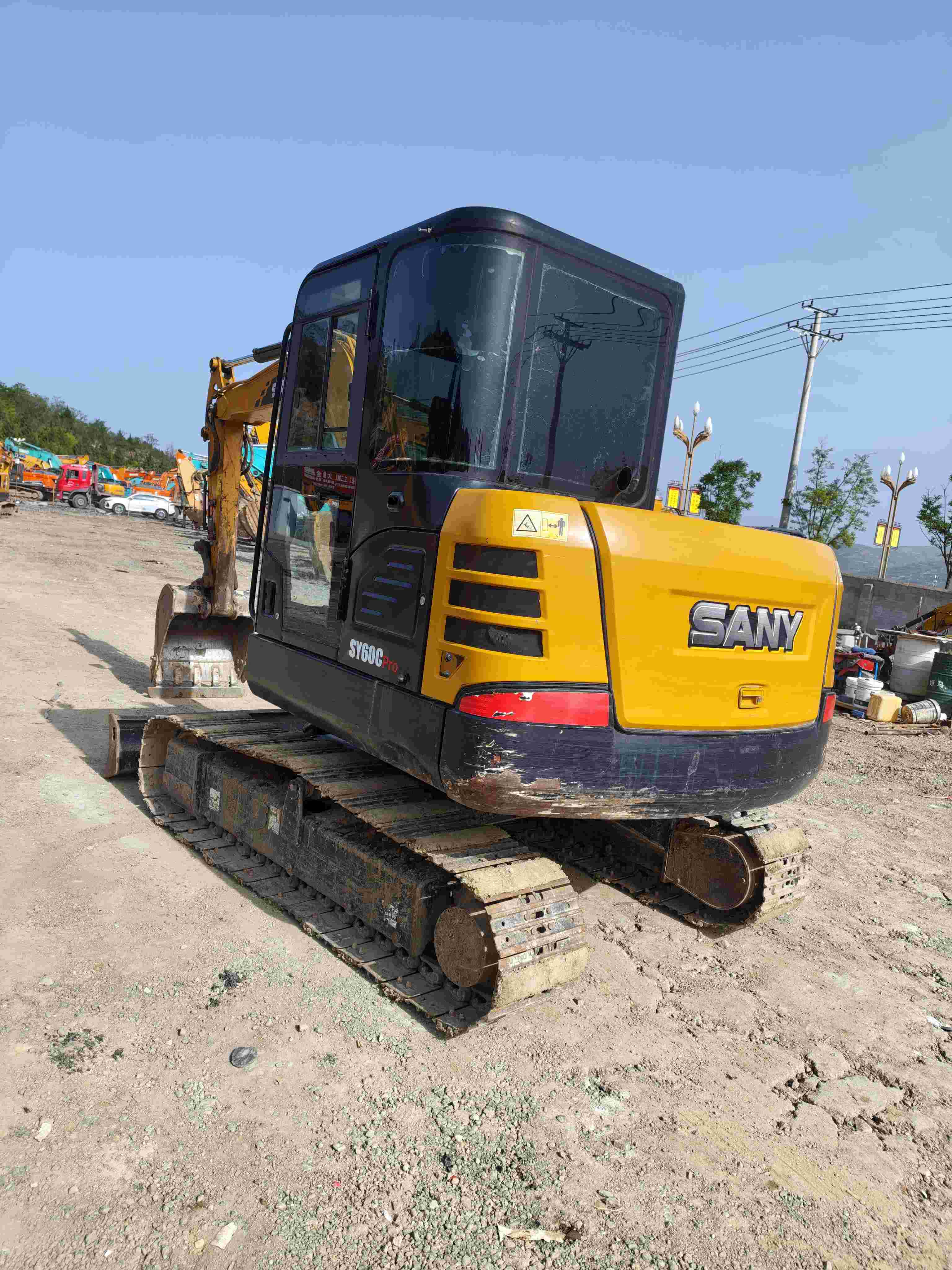 Buy Sany 60C-9 Used Excavator / 3
