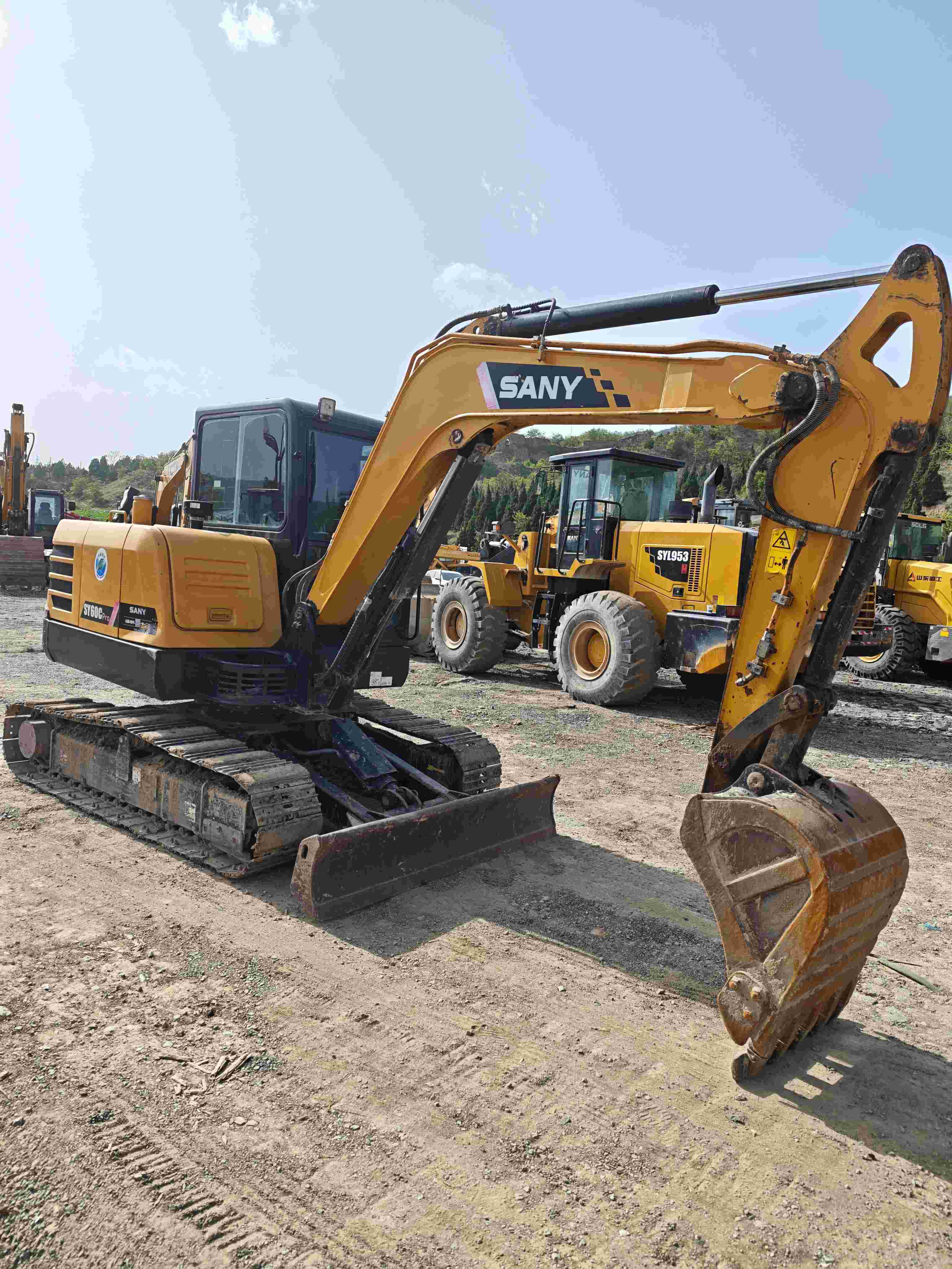 Buy Sany 60C-9 Used Excavator / 5