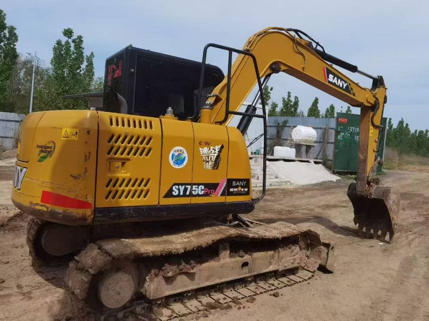 Buy Sany SY75C Pro Used Excavator / 2