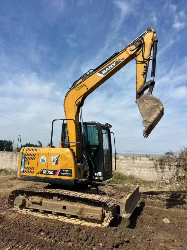 Buy Sany 75C-9 Used Excavator / 4