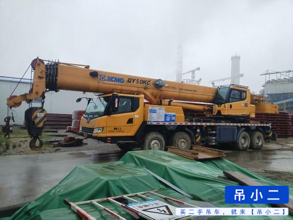 Buy XCMG 50KC Used Crane / 3