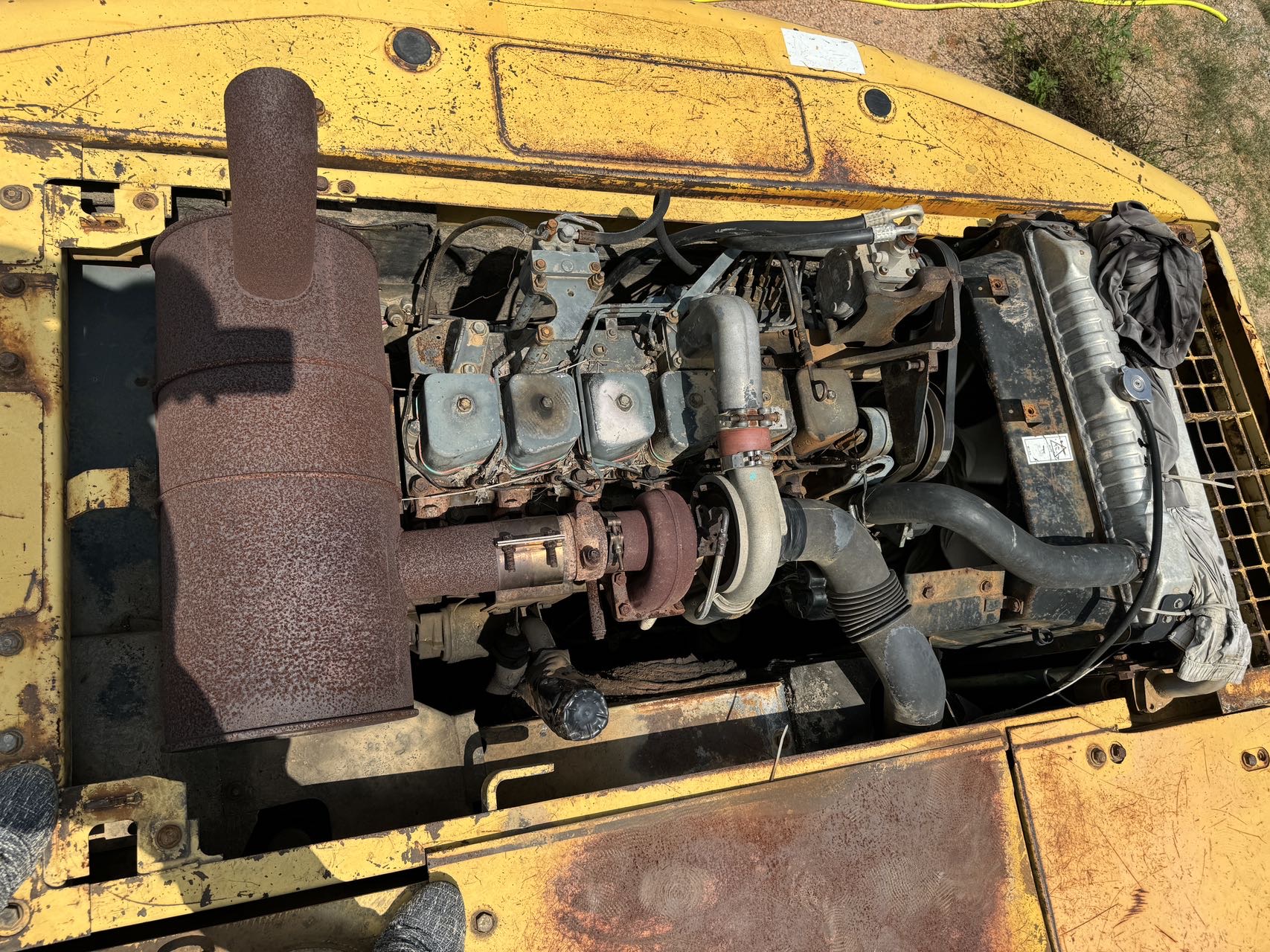 Buy Komatsu PC200-6E Used Excavator / 7