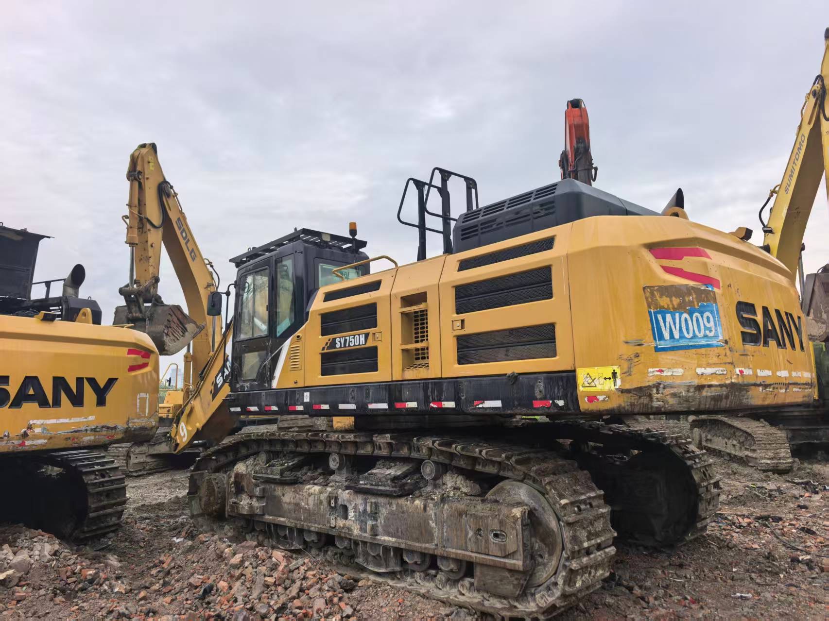 Buy Sany SY750H Used Excavator / 4