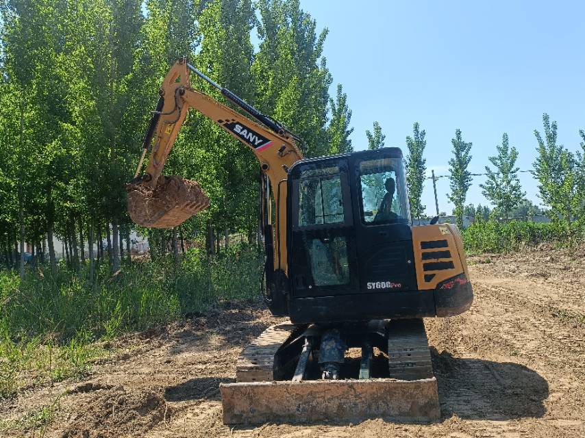 Buy Sany SY60C Pro Used Excavator / 9