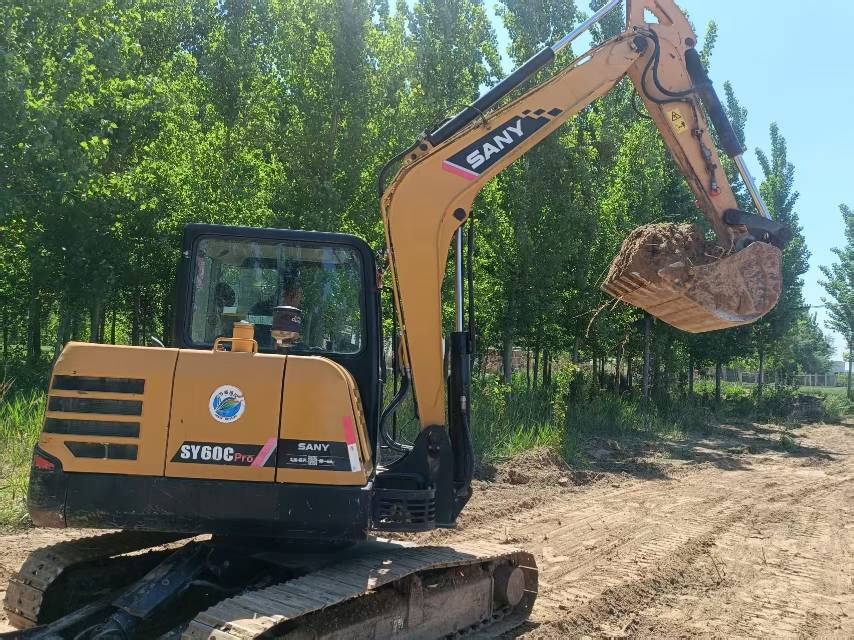 Buy Sany SY60C Pro Used Excavator / 3