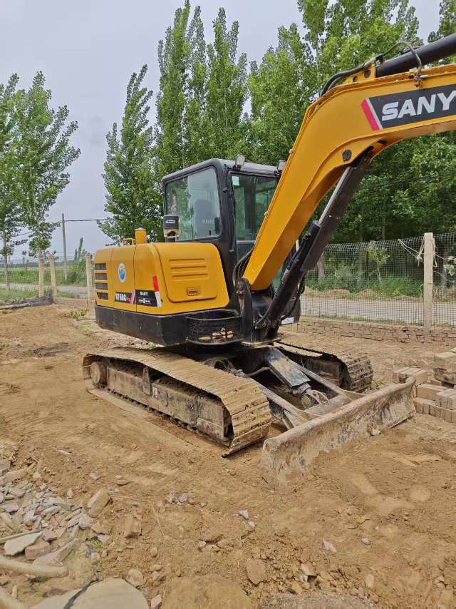 Buy Sany SY60C Pro Used Excavator / 8