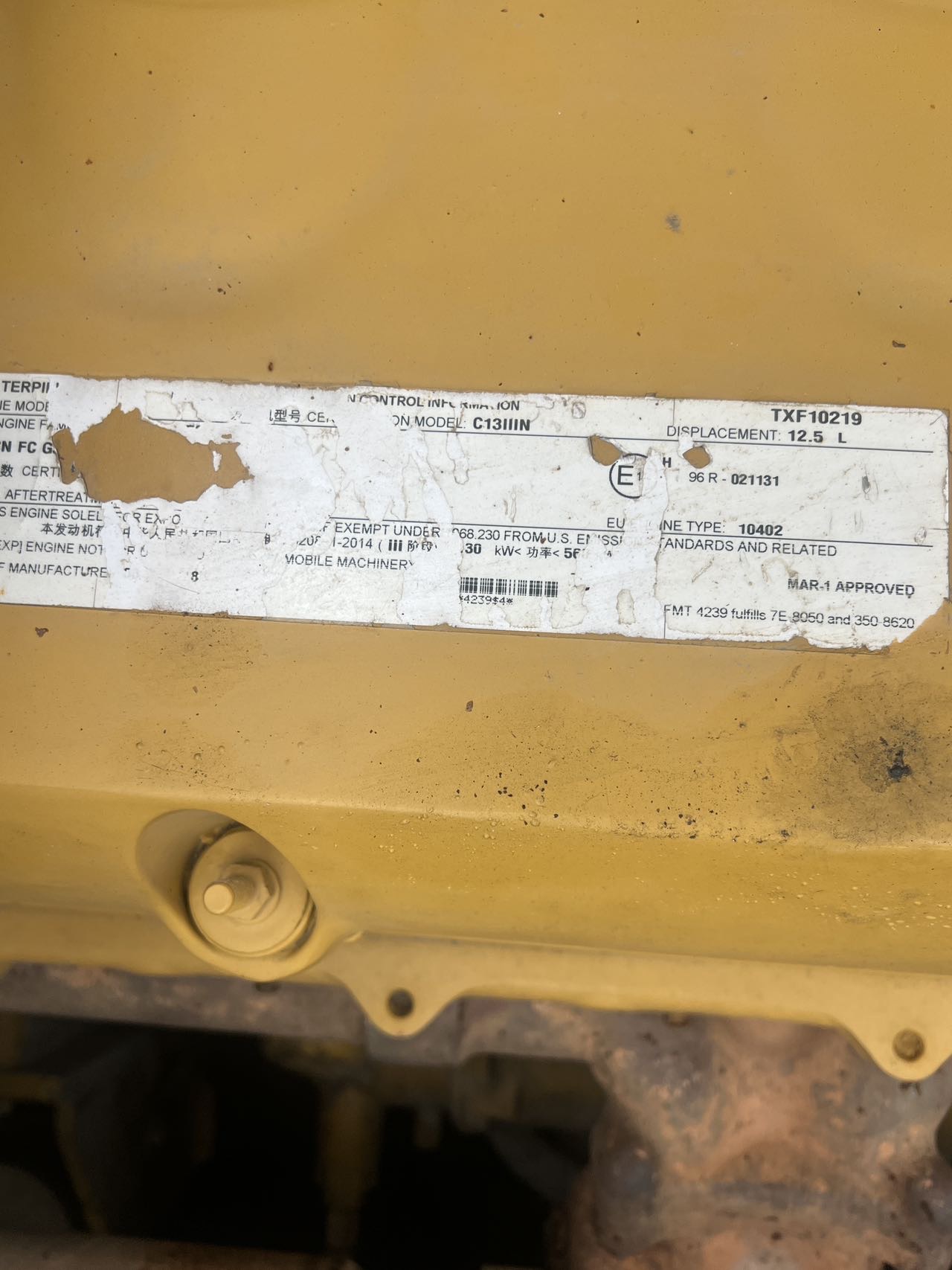 Buy Caterpillar 349D2L Used Excavator / 12