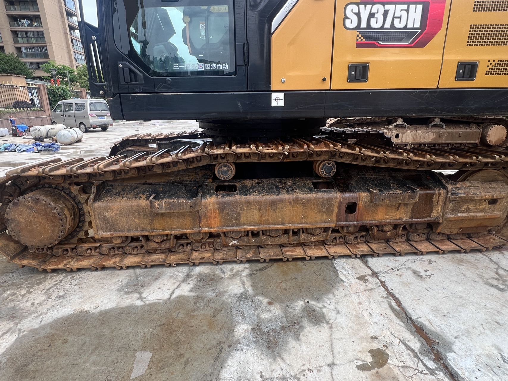 Buy Sany SY375H Used Excavator / 5