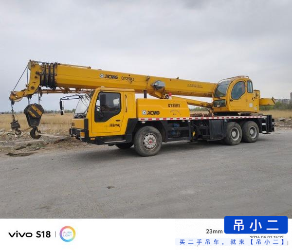Buy XCMG 25K5 Used Crane / 3