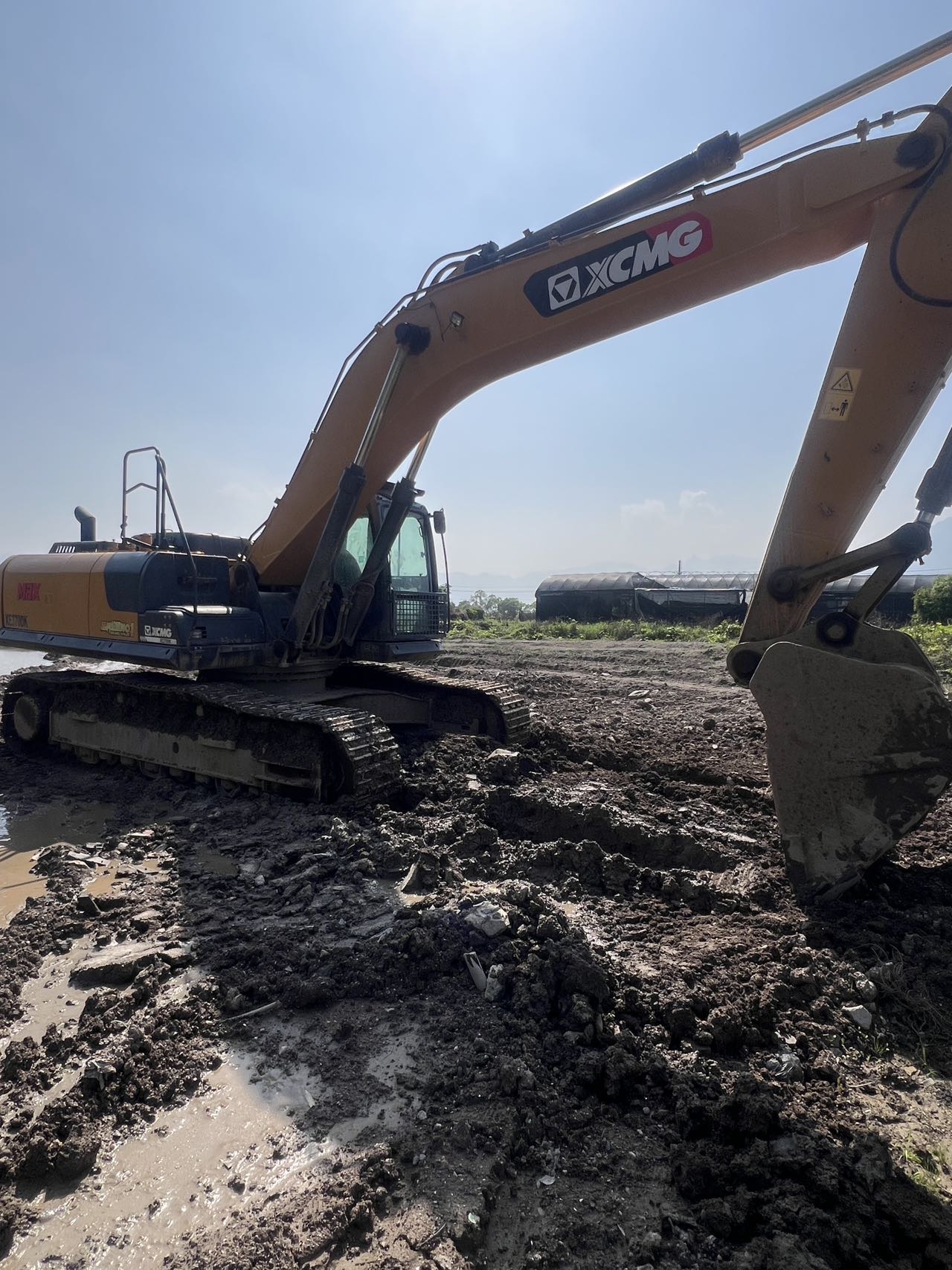 Buy XCMG XE370DK Used Excavator / 6