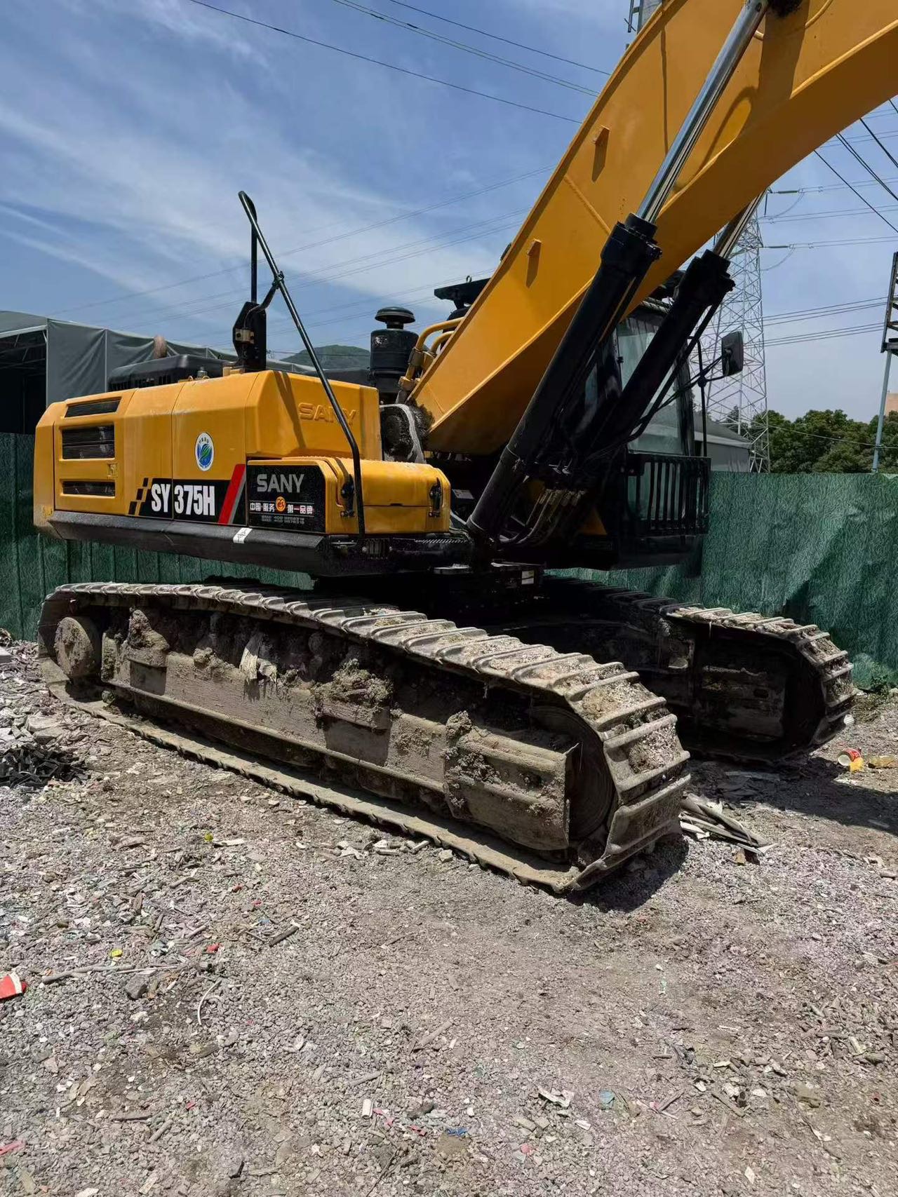 Buy Sany SY375H-S Used Excavator / 4