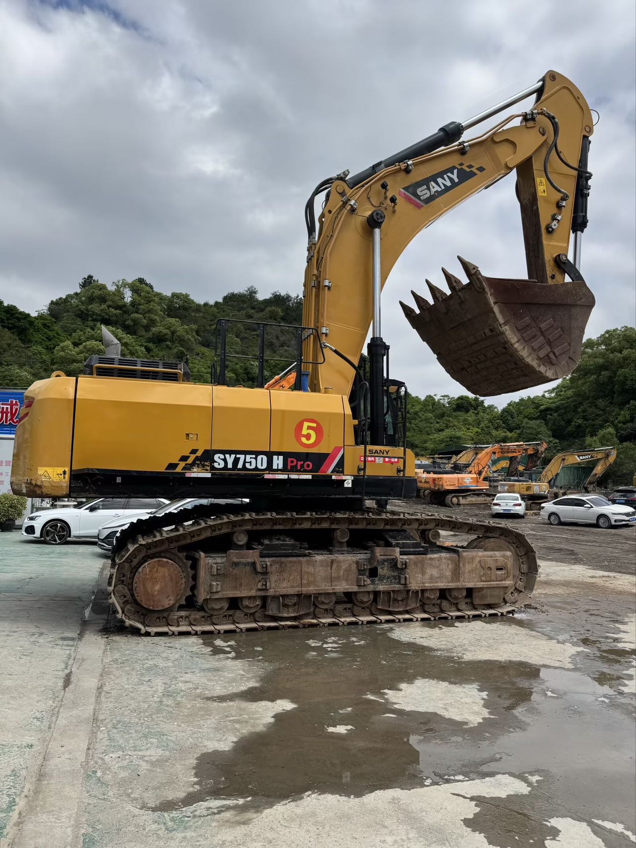 Buy Sany SY750H Pro Used Excavator / 2