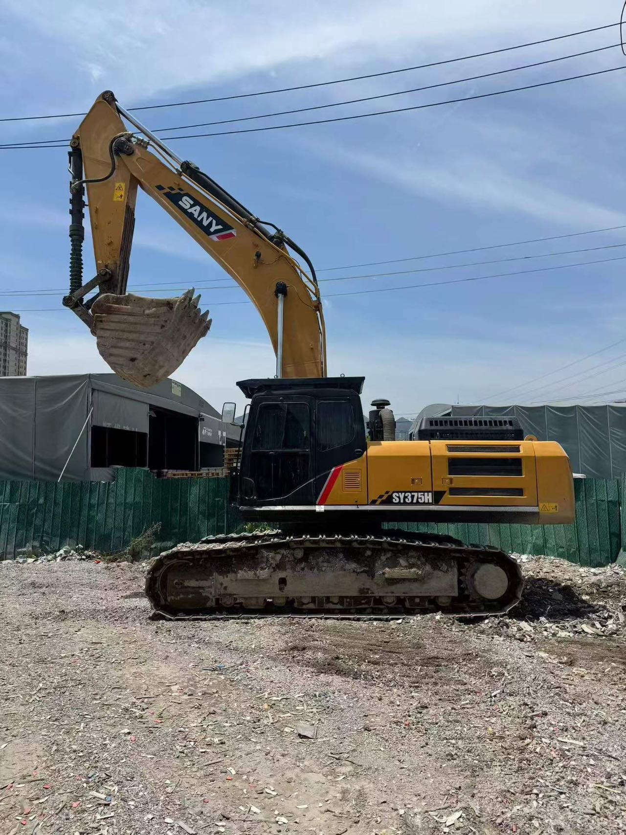Buy Sany SY375H-S Used Excavator / 10
