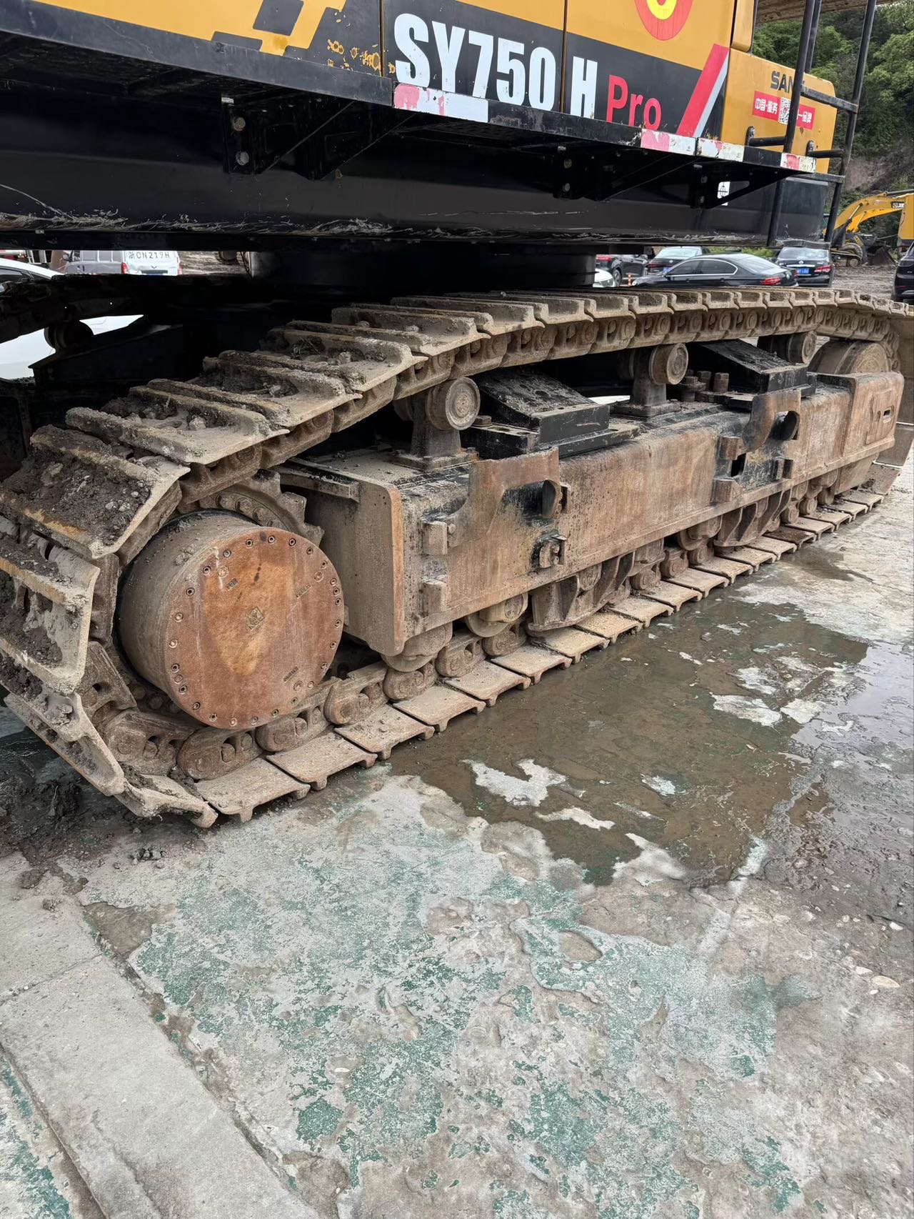 Buy Sany SY750H Pro Used Excavator / 5