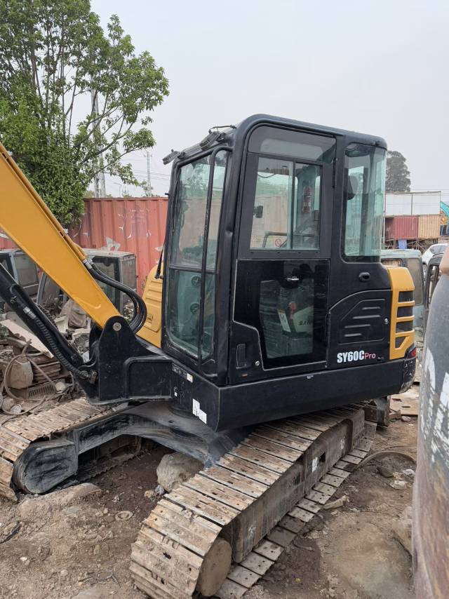 Buy Sany SY60 Used Excavator / 4