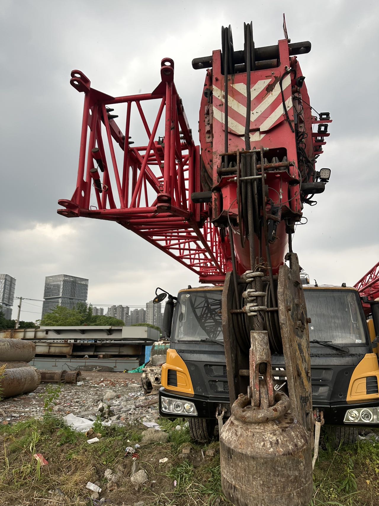 Buy Sany STC800C5 Used Crane / 6