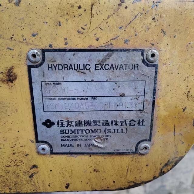 Buy Sumitomo 240-6 Used Excavator / 7