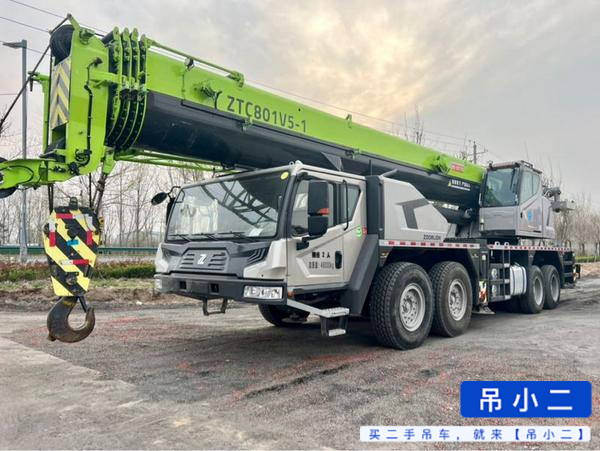 Buy Zoomlion 801v5 Used Crane