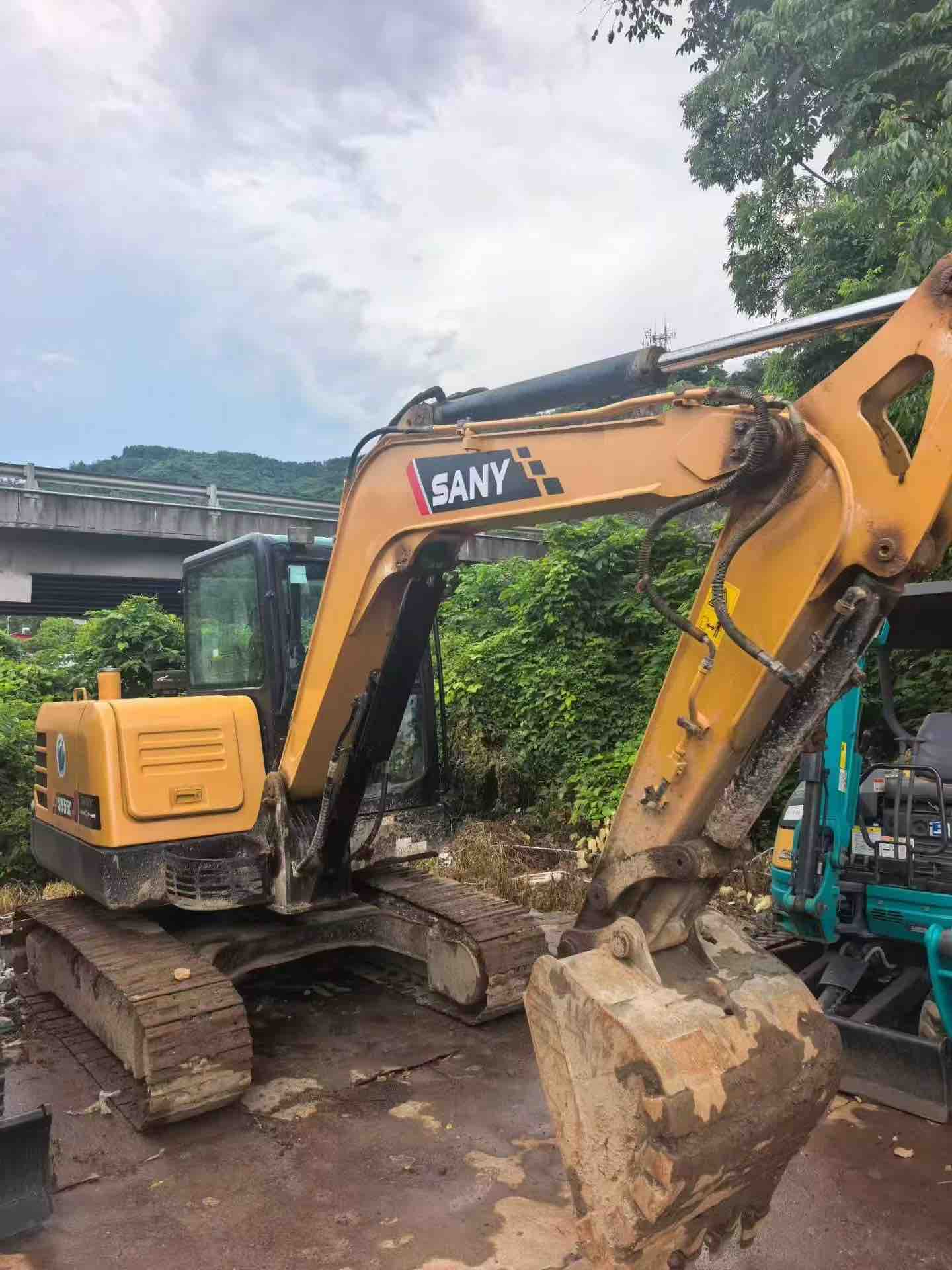 Buy Sany 55C-9 Used Excavator / 3